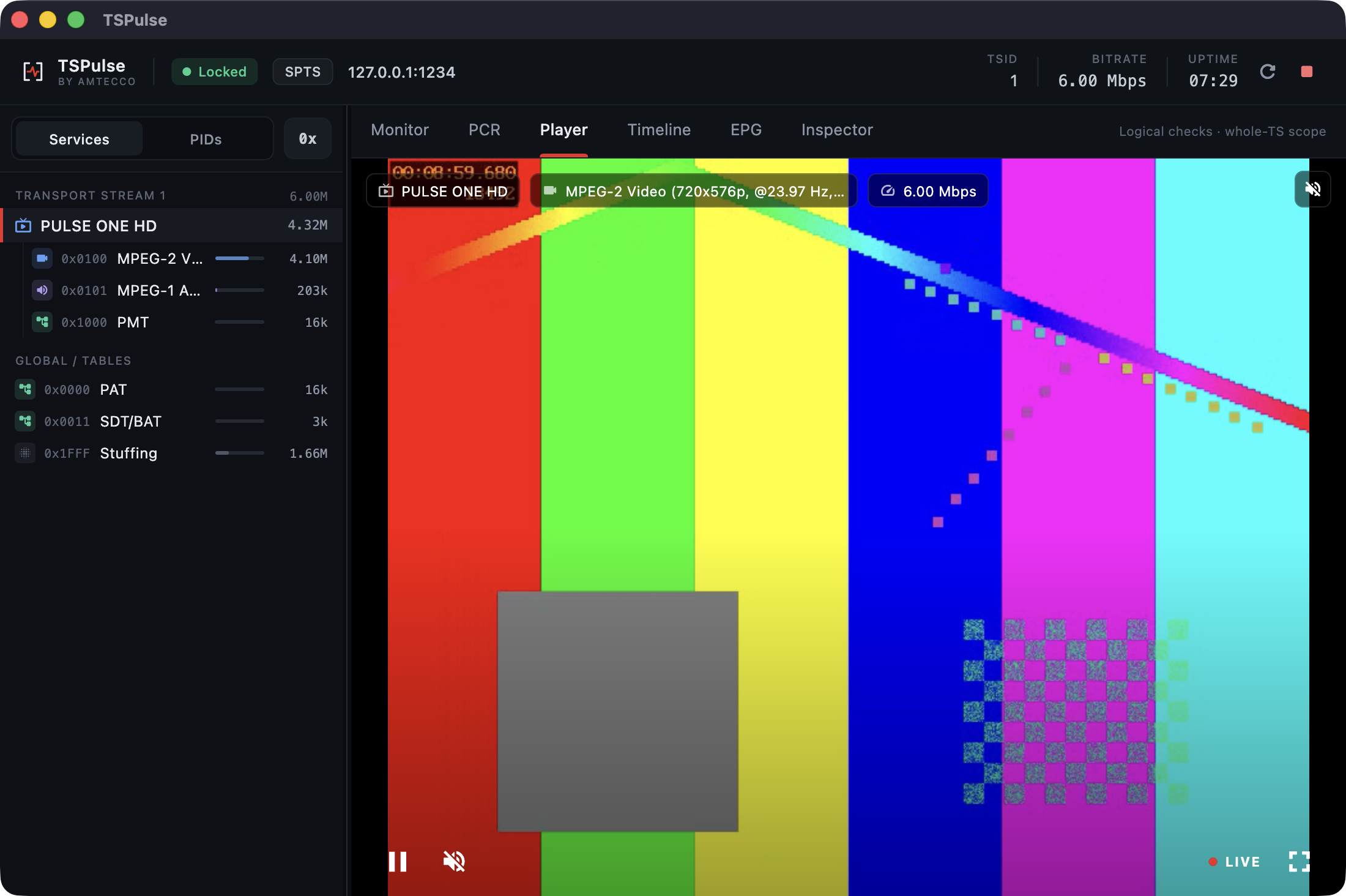 Player — confidence playback